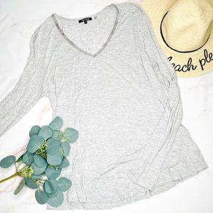 NIC+ZOE Long Sleeve V-Neck Top